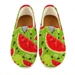 Yummy Watermelon Pieces Pattern Print Casual Shoes