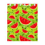 Yummy Watermelon Pieces Pattern Print Curtain