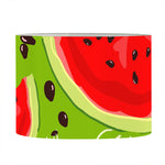 Yummy Watermelon Pieces Pattern Print Drum Lamp Shade