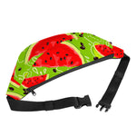 Yummy Watermelon Pieces Pattern Print Fanny Pack