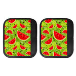 Yummy Watermelon Pieces Pattern Print Handle Covers