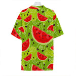 Yummy Watermelon Pieces Pattern Print Hawaiian Shirt