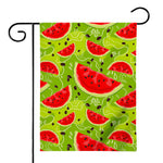 Yummy Watermelon Pieces Pattern Print House Flag