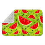 Yummy Watermelon Pieces Pattern Print Indoor Door Mat