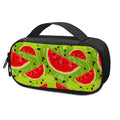 Yummy Watermelon Pieces Pattern Print Portable Cooler Travel Case