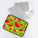 Yummy Watermelon Pieces Pattern Print Laptop Sleeve