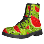 Yummy Watermelon Pieces Pattern Print Backpack