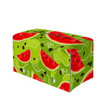 Yummy Watermelon Pieces Pattern Print Leather Tissue Box Cover
