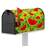 Yummy Watermelon Pieces Pattern Print Mailbox Cover