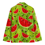 Yummy Watermelon Pieces Pattern Print Men's Blazer