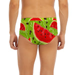 Yummy Watermelon Pieces Pattern Print Men's Briefs