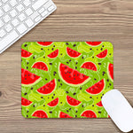 Yummy Watermelon Pieces Pattern Print Mouse Pad