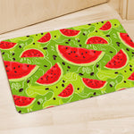 Yummy Watermelon Pieces Pattern Print Polyester Doormat