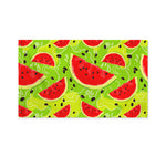 Yummy Watermelon Pieces Pattern Print Polyester Flag