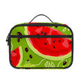 Yummy Watermelon Pieces Pattern Print Portable Lunch Bag