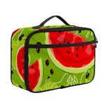 Yummy Watermelon Pieces Pattern Print Portable Lunch Bag