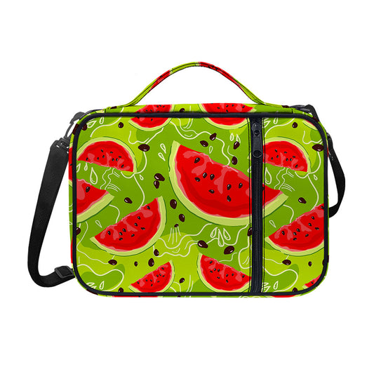 Yummy Watermelon Pieces Pattern Print Shoulder Strap Bible Bag