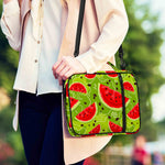 Yummy Watermelon Pieces Pattern Print Shoulder Strap Bible Bag