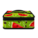 Yummy Watermelon Pieces Pattern Print Small Lunch Bag