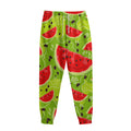 Yummy Watermelon Pieces Pattern Print Sweatpants