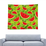 Yummy Watermelon Pieces Pattern Print Tapestry