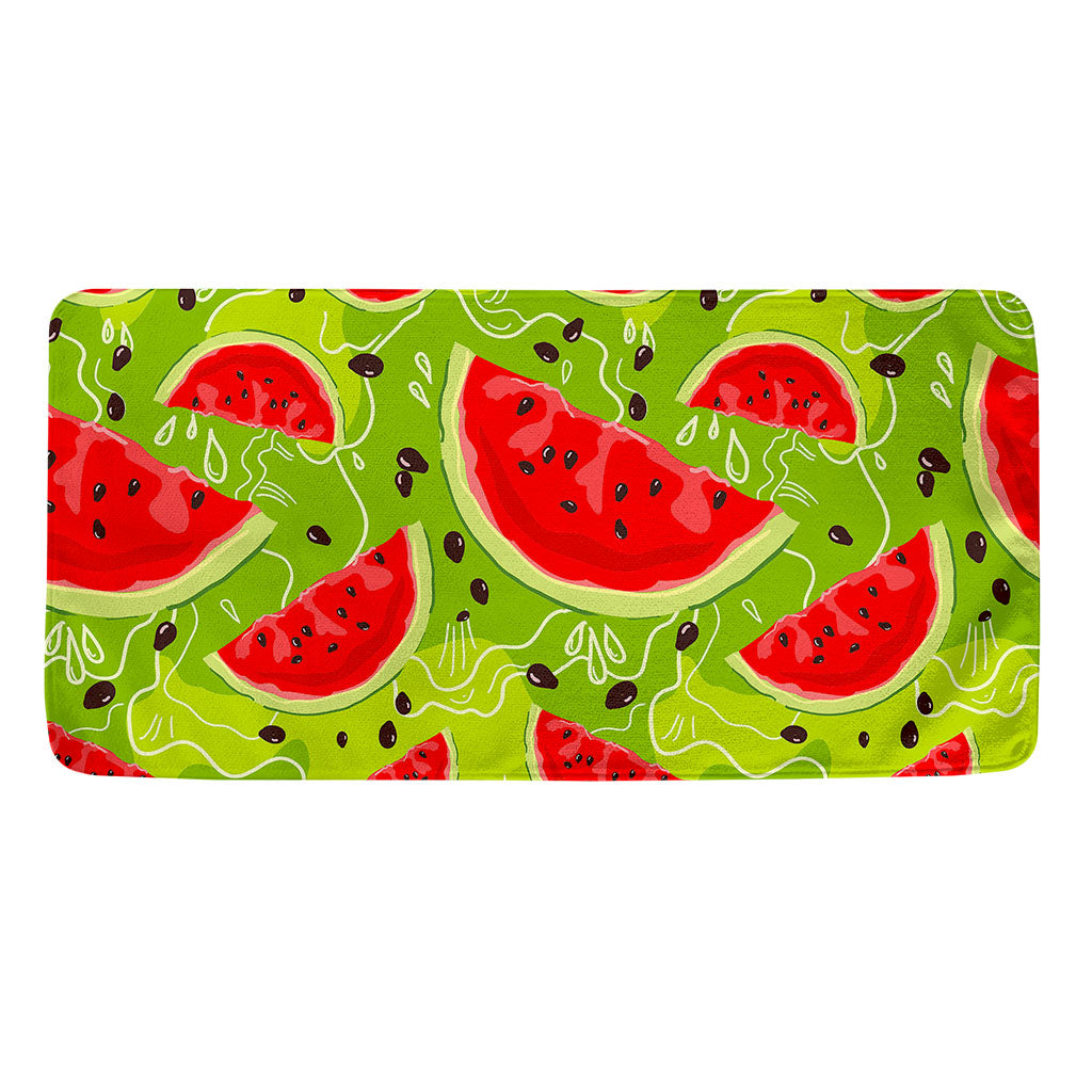Yummy Watermelon Pieces Pattern Print Towel