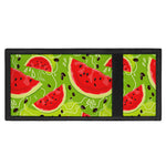 Yummy Watermelon Pieces Pattern Print Trifold Wallet