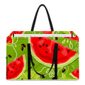 Yummy Watermelon Pieces Pattern Print Utility Tote Bag