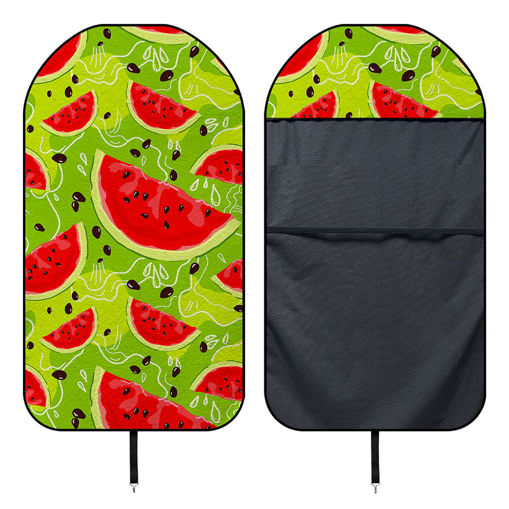 Yummy Watermelon Pieces Pattern Print Waterproof Car Seat Cover