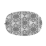 Zentangle Floral Pattern Print Car Side Mirror Covers