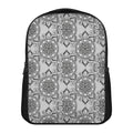 Zentangle Floral Pattern Print Casual Backpack