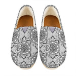 Zentangle Floral Pattern Print Casual Shoes