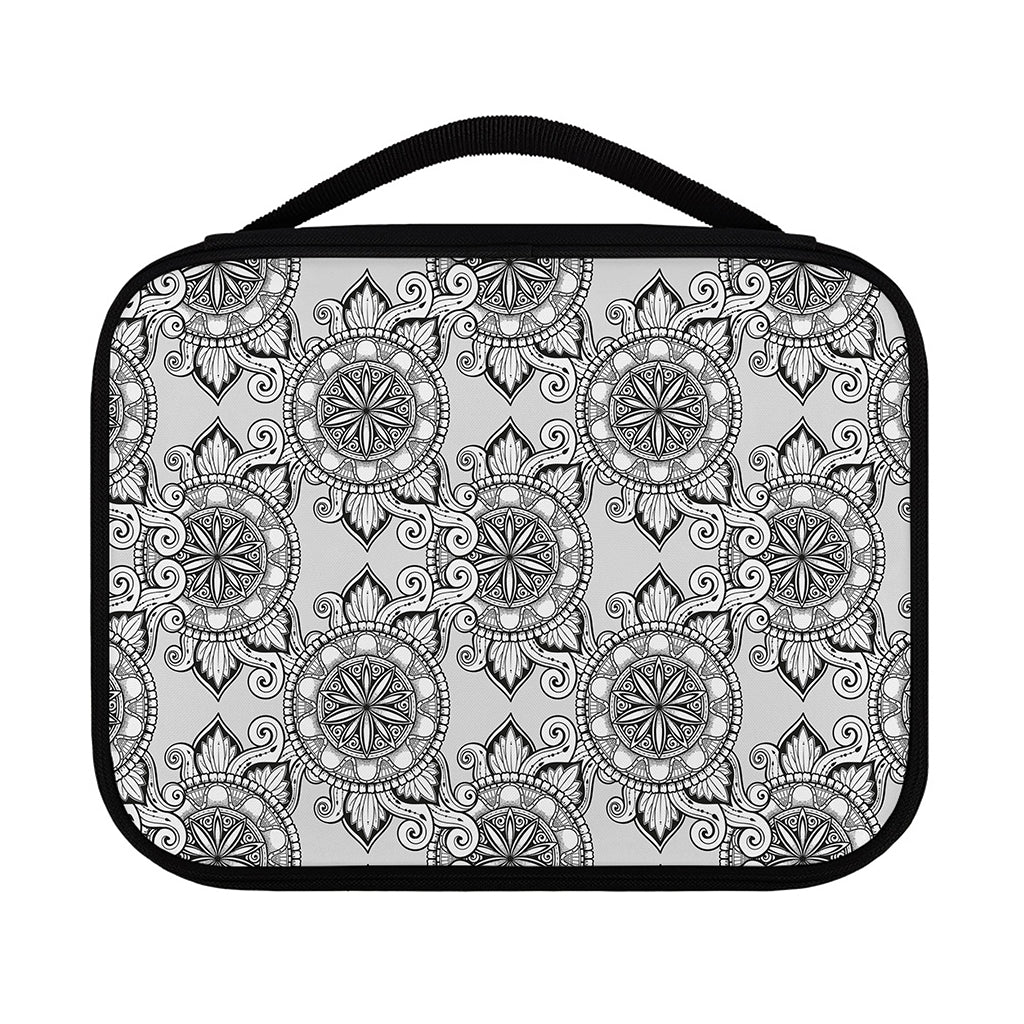 Zentangle Floral Pattern Print Classic Bible Case