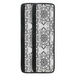 Zentangle Floral Pattern Print Refrigerator Handle Covers