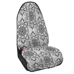 Zentangle Floral Pattern Print Waterproof Car Seat Cover