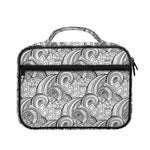 Zentangle Flower Pattern Print Briefcase Bible Bag