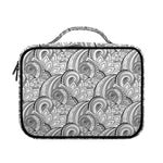 Zentangle Flower Pattern Print Briefcase Bible Bag