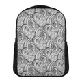 Zentangle Flower Pattern Print Casual Backpack
