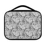 Zentangle Flower Pattern Print Classic Bible Case