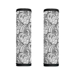 Zentangle Flower Pattern Print Handle Covers