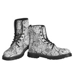 Zentangle Flower Pattern Print Backpack