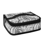 Zentangle Flower Pattern Print Small Lunch Bag