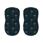 Zentangle Jellyfish Pattern Print Bar Stool Covers