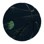 Zentangle Jellyfish Pattern Print Basketball