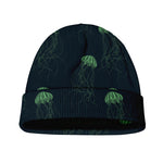 Zentangle Jellyfish Pattern Print Beanie
