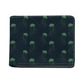 Zentangle Jellyfish Pattern Print Bifold Wallet
