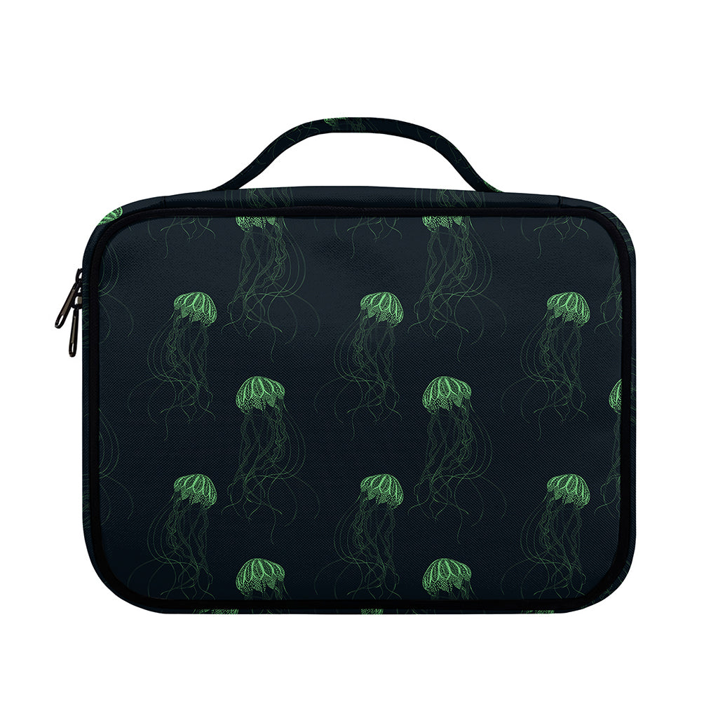 Zentangle Jellyfish Pattern Print Briefcase Bible Bag
