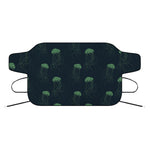 Zentangle Jellyfish Pattern Print Car Windshield Snow Cover