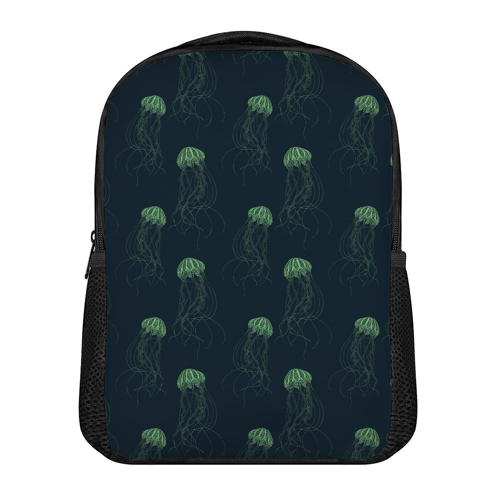 Zentangle Jellyfish Pattern Print Casual Backpack