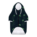 Zentangle Jellyfish Pattern Print Dog Zip Up Hoodie